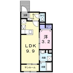 メゾン　アンディスの物件間取画像